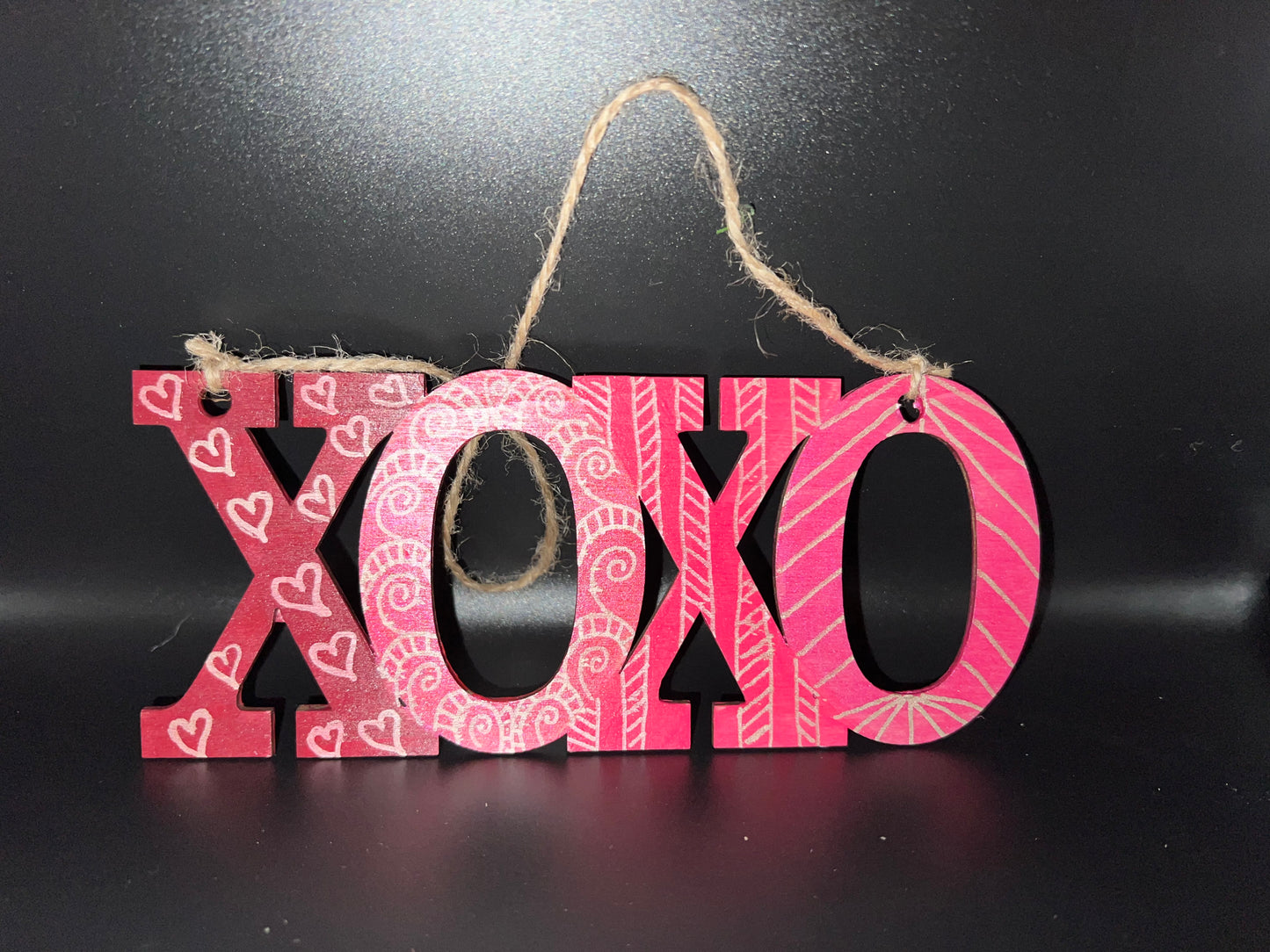 "XOXO" Sign - Rose Gold