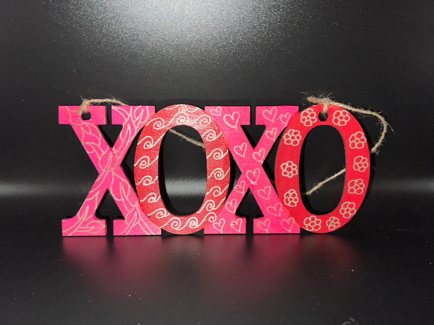 "XOXO" Sign - Silver