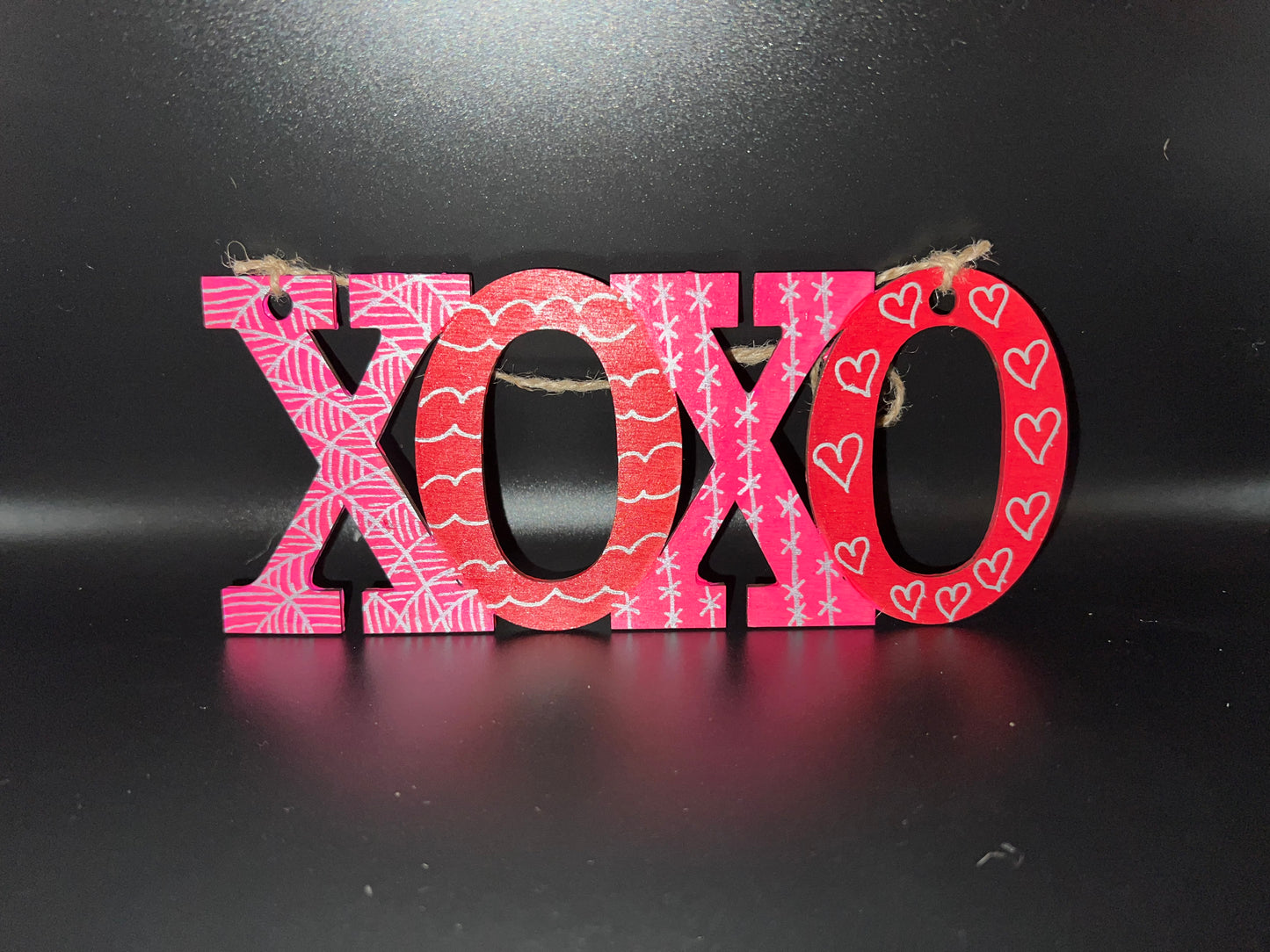 "XOXO" Sign - Silver